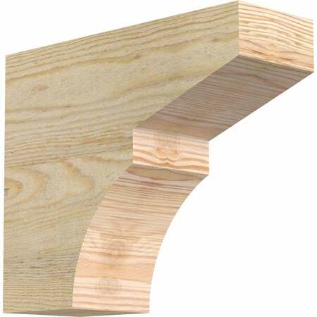 Ekena Millwork Monterey Rough Sawn Rafter Tail, Douglas Fir, 4"W x 10"H x 12"L RFT04X10X12MON00RDF